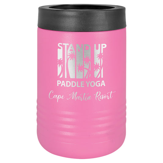 Personalized Laser Engraved  Pink Polar Camel Beverage Holder