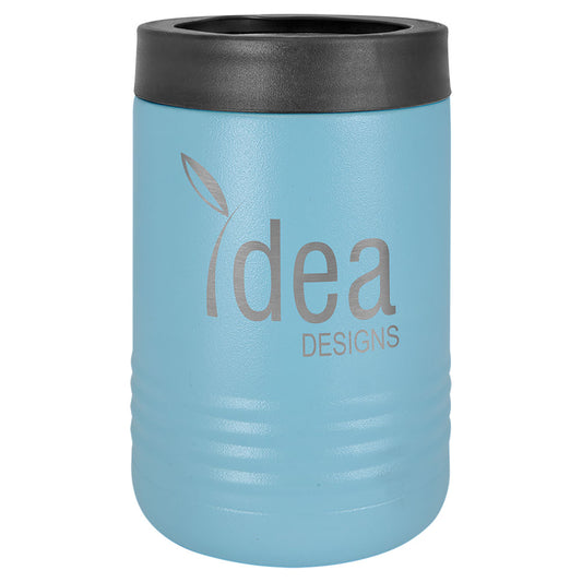 Personalized Laser Engraved Polar Camel Light Blue Stainless Steel Vacuum Insulated Beverage Holder