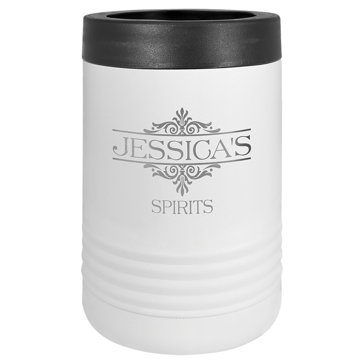 Personalized Laser Engraved  White Polar Camel Beverage Holder