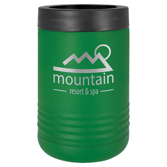 Personalized Laser Engraved  Green Polar Camel Beverage Holder