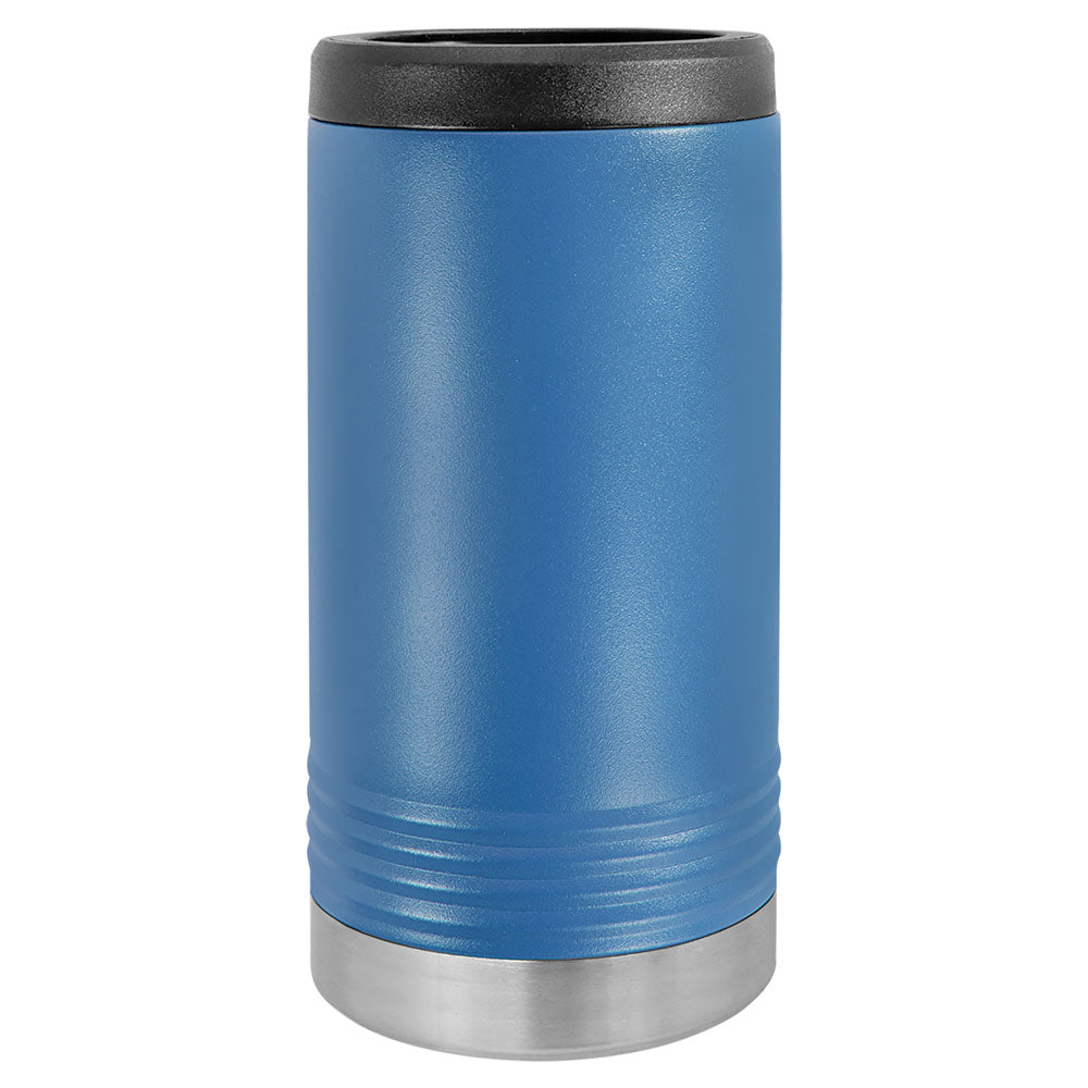 Personalized Laser Engraved Polar Camel Royal Blue Slim Beverage Holder