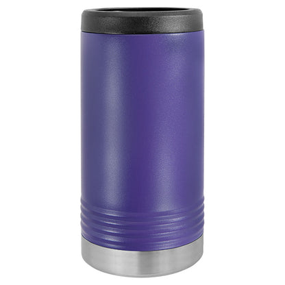 Personalized Laser Engraved Polar Camel Purple Slim Beverage Holder