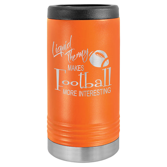 Personalized Laser Engraved  Orange Polar Camel Slim Beverage Holder