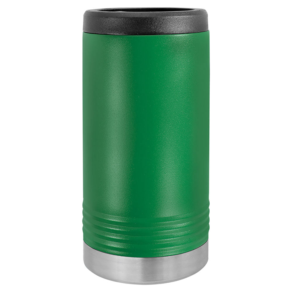 Personalized Laser Engraved Polar Camel Green Slim Beverage Holder