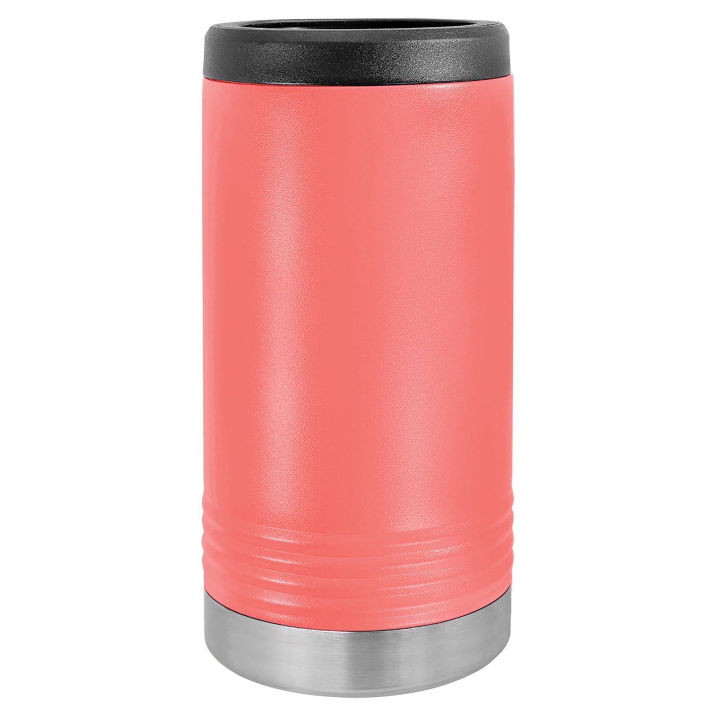 Personalized Laser Engraved  Coral Polar Camel Slim Beverage Holder