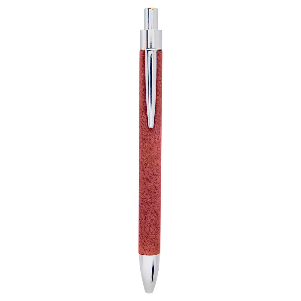 Personalized Laser Engraved Rose  Leatherette Pen