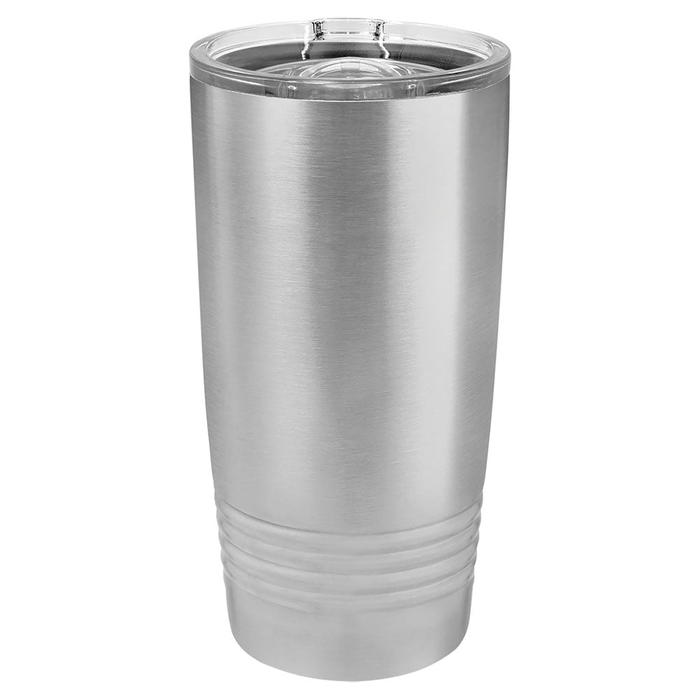 Personalized Laser Engraved Polar Camel 20 oz. Stainless Steel Insulated Ringneck Tumbler with Slider Lid