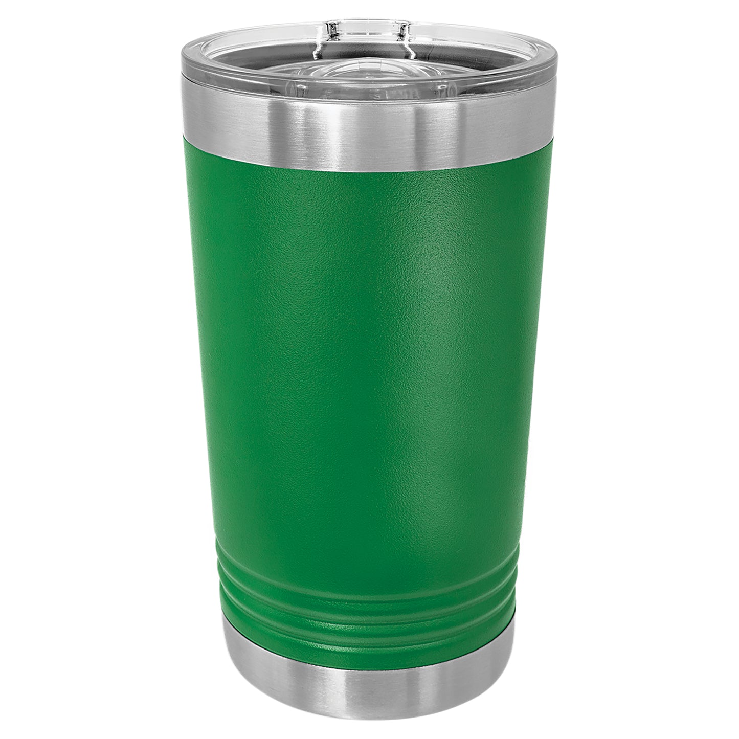 Personalized Laser Engraved  Green oz Polar Camel Pint Tumbler with Slider Lid