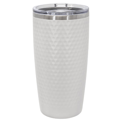 Personalized Laser Engraved  White Polar Camel 20 oz. Golf Tumbler with Dimples