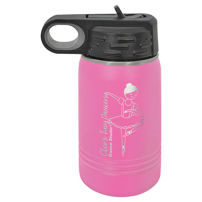 Personalized Laser Engraved  Pink 12 oz. Polar Camel Water Bottle