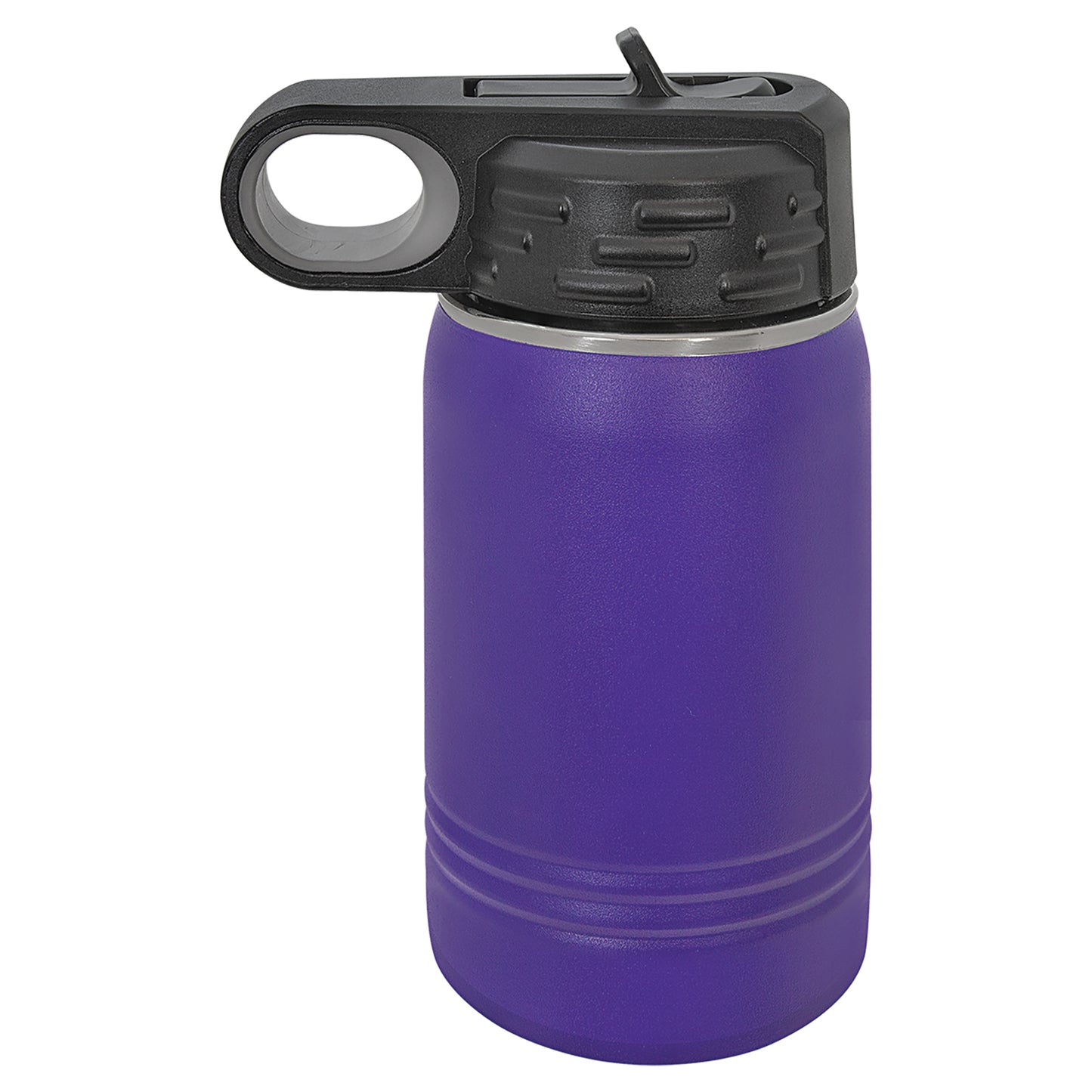 Personalized Laser Engraved  Purple 12 oz. Polar Camel Water Bottle