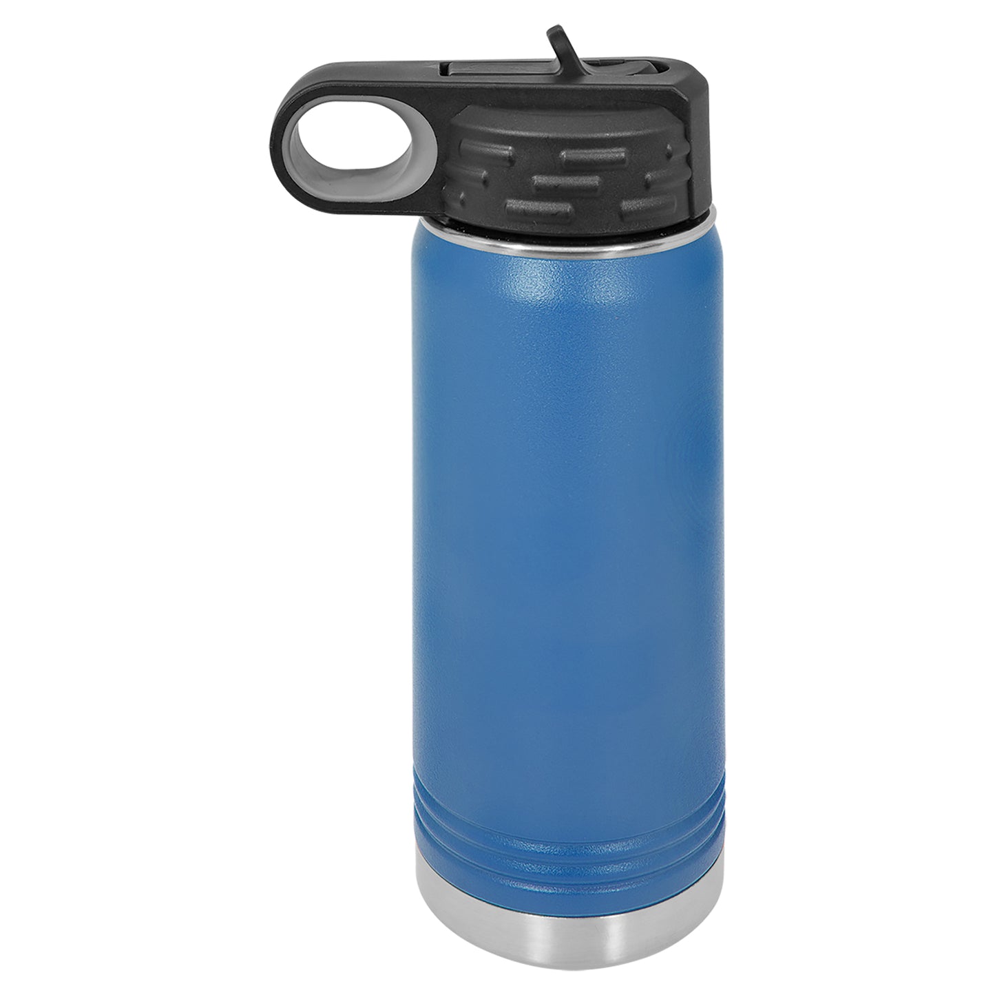 Personalized Laser Engraved  Blue 20 oz. Polar Camel Water Bottle