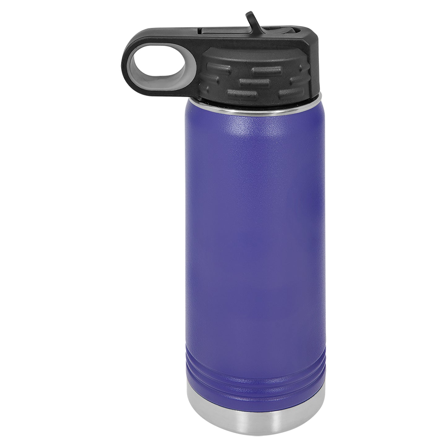 Personalized Laser Engraved  Purple 20 oz. Polar Camel Water Bottle