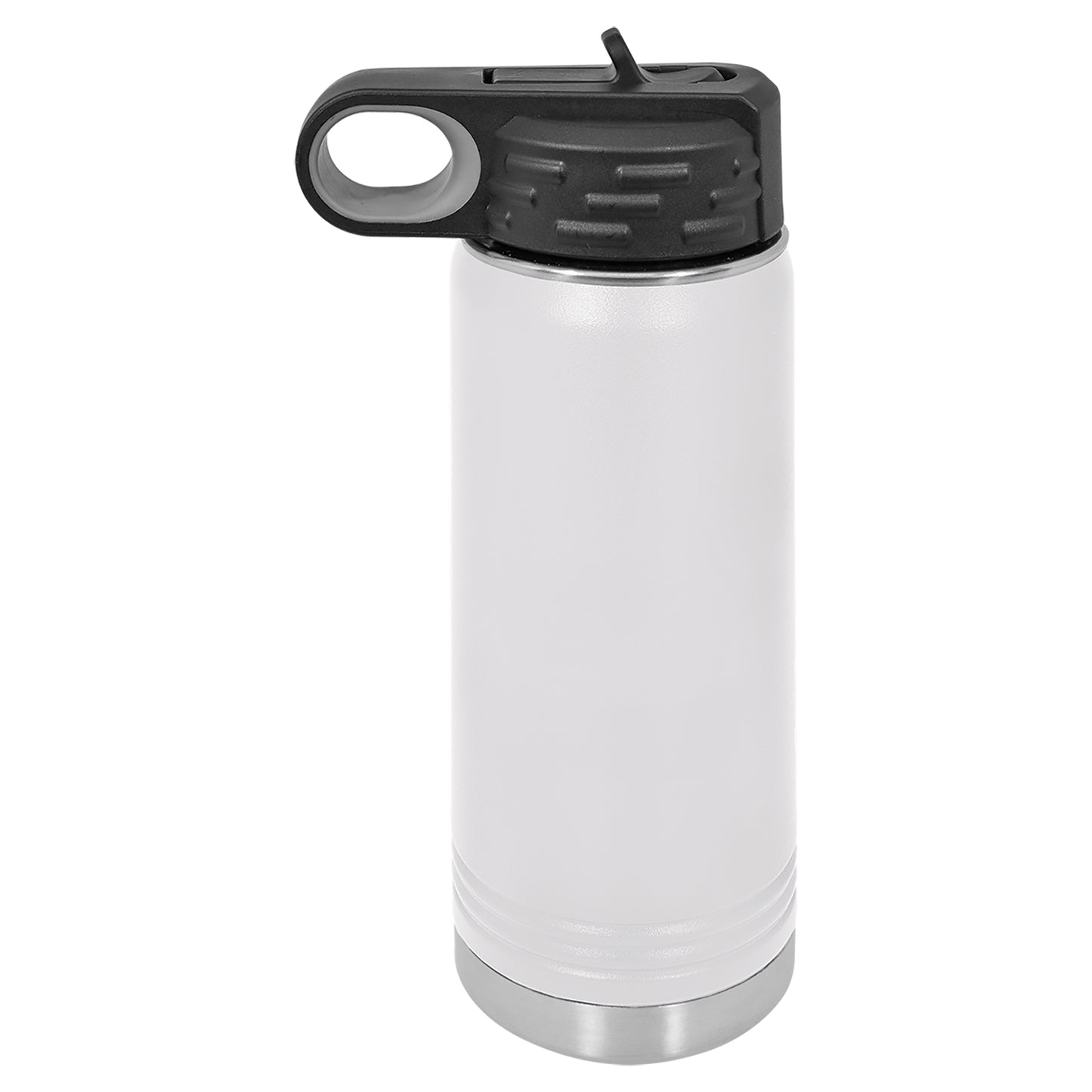 Personalized Laser Engraved  White 20 oz. Polar Camel Water Bottle