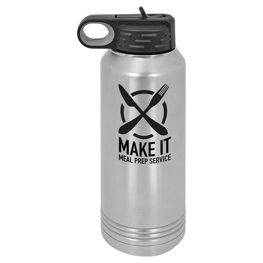 Personalized Laser Engraved Polar Camel 32 oz. Stainless Steel Water Bottle