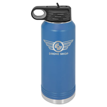 Personalized Laser Engraved Polar Camel 32 oz. Royal Blue Water Bottle