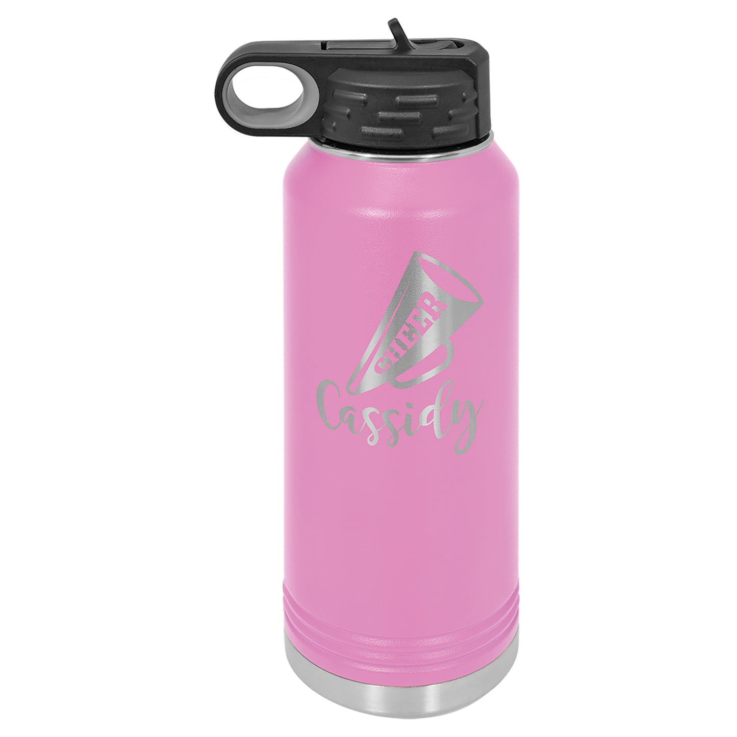 Personalized Laser Engraved  Light Purple 32 oz. Polar Camel Water Bottle