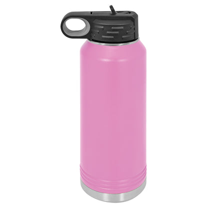 Personalized Laser Engraved  Light Purple 32 oz. Polar Camel Water Bottle