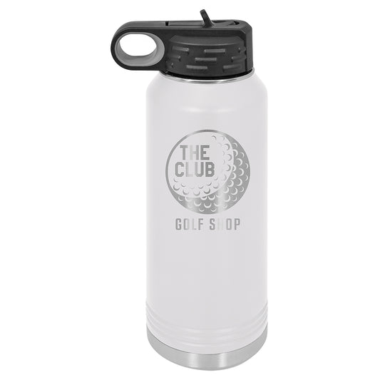 Personalized Laser Engraved  White 32 oz. Polar Camel Water Bottle