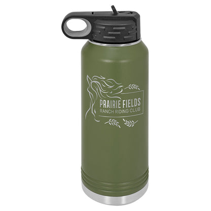 Personalized Laser Engraved Polar Camel 32 oz. Green Water Bottle