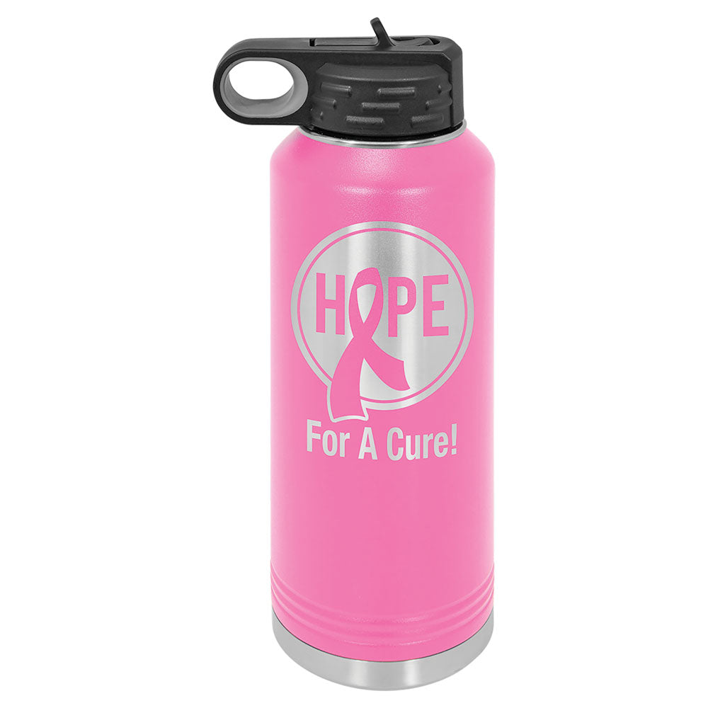 Personalized Laser Engraved Polar Camel 40 oz. Pink Water Bottle