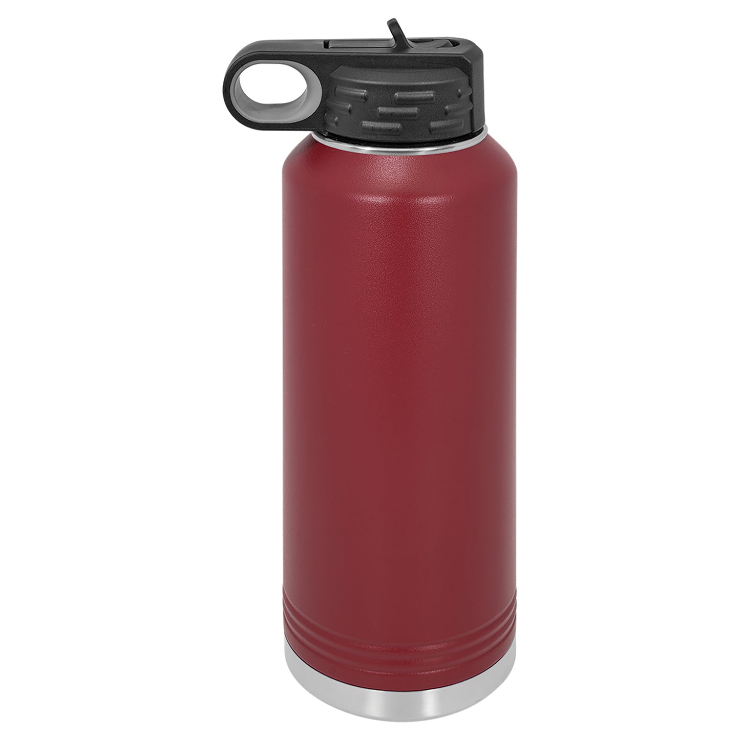 Personalized Laser Engraved  Maroon 40 oz. Polar Camel Water Bottle