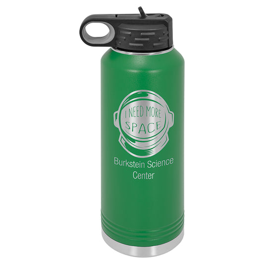 Personalized Laser Engraved  Green 40 oz. Polar Camel Water Bottle