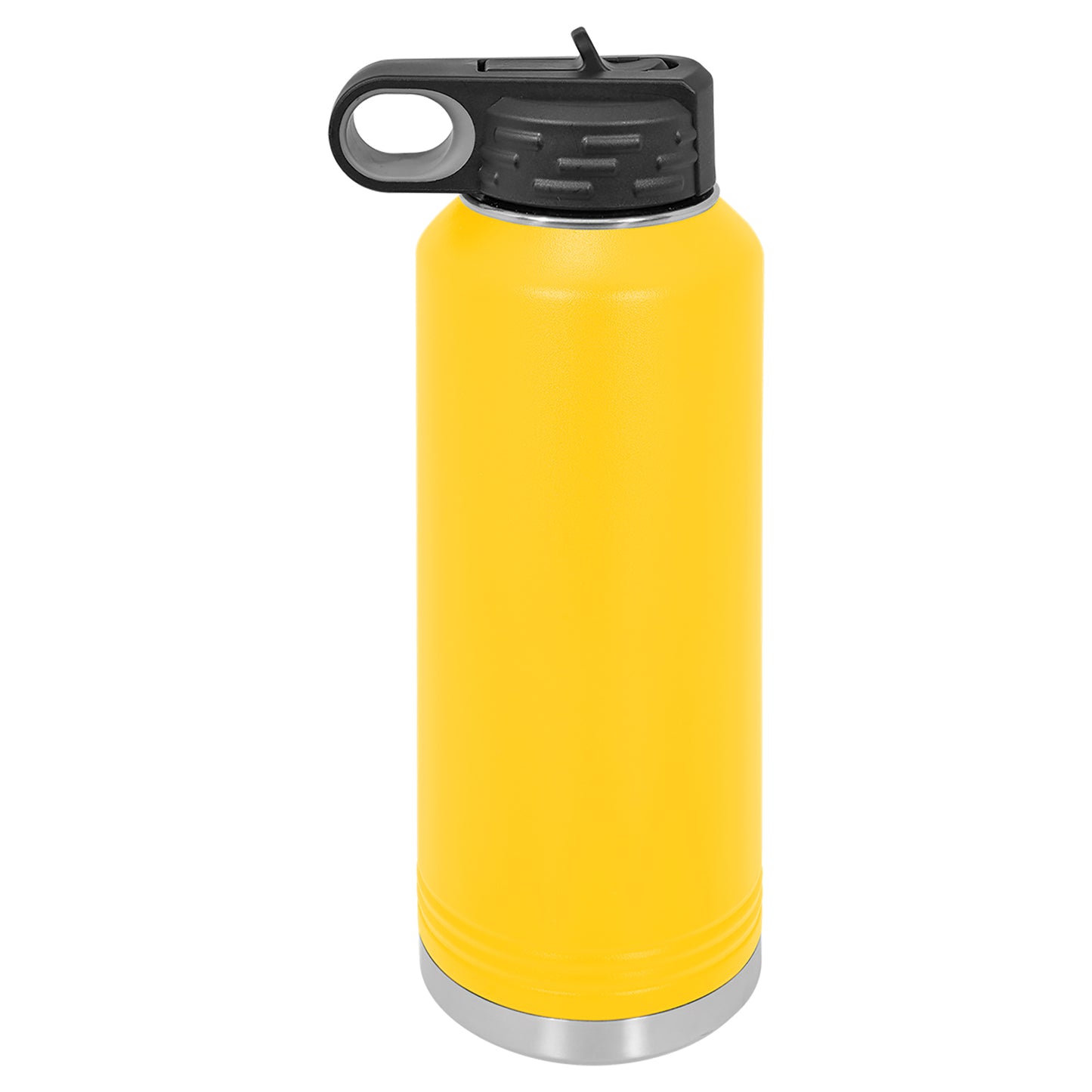 Personalized Laser Engraved  Yellow 40 oz. Polar Camel Water Bottle