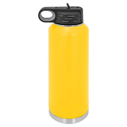 Personalized Laser Engraved Polar Camel 40 oz. Yellow Water Bottle