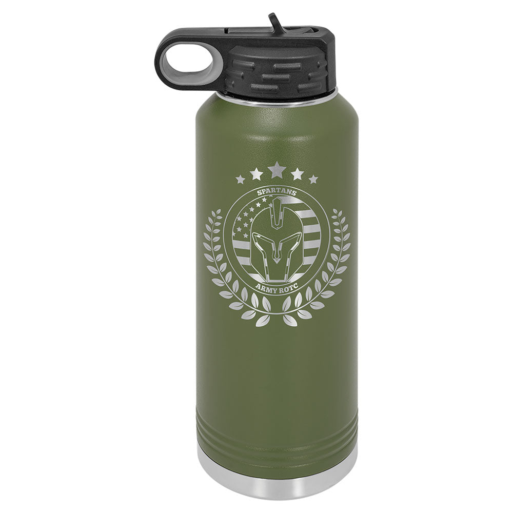 Personalized Laser Engraved Polar Camel 40 oz. Olive Green Water Bottle