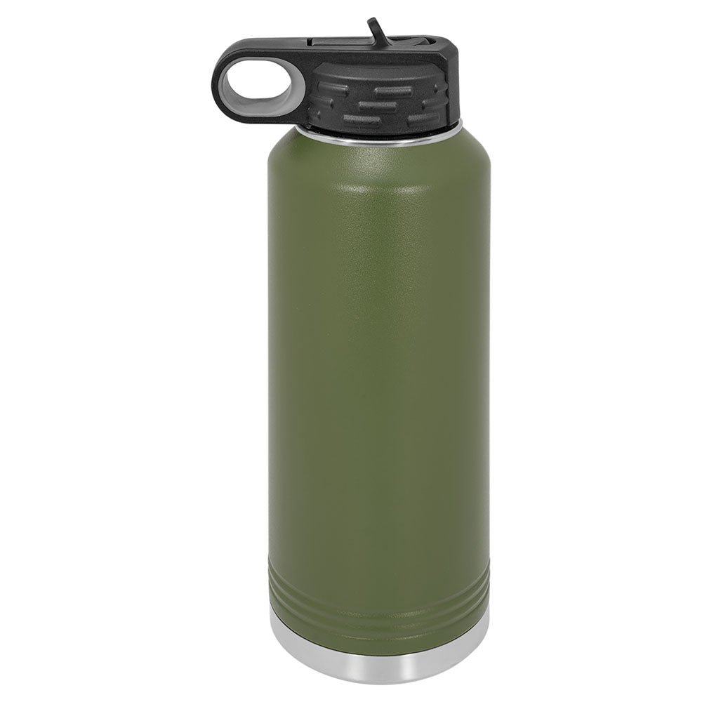 Personalized Laser Engraved Polar Camel 40 oz. Olive Green Water Bottle