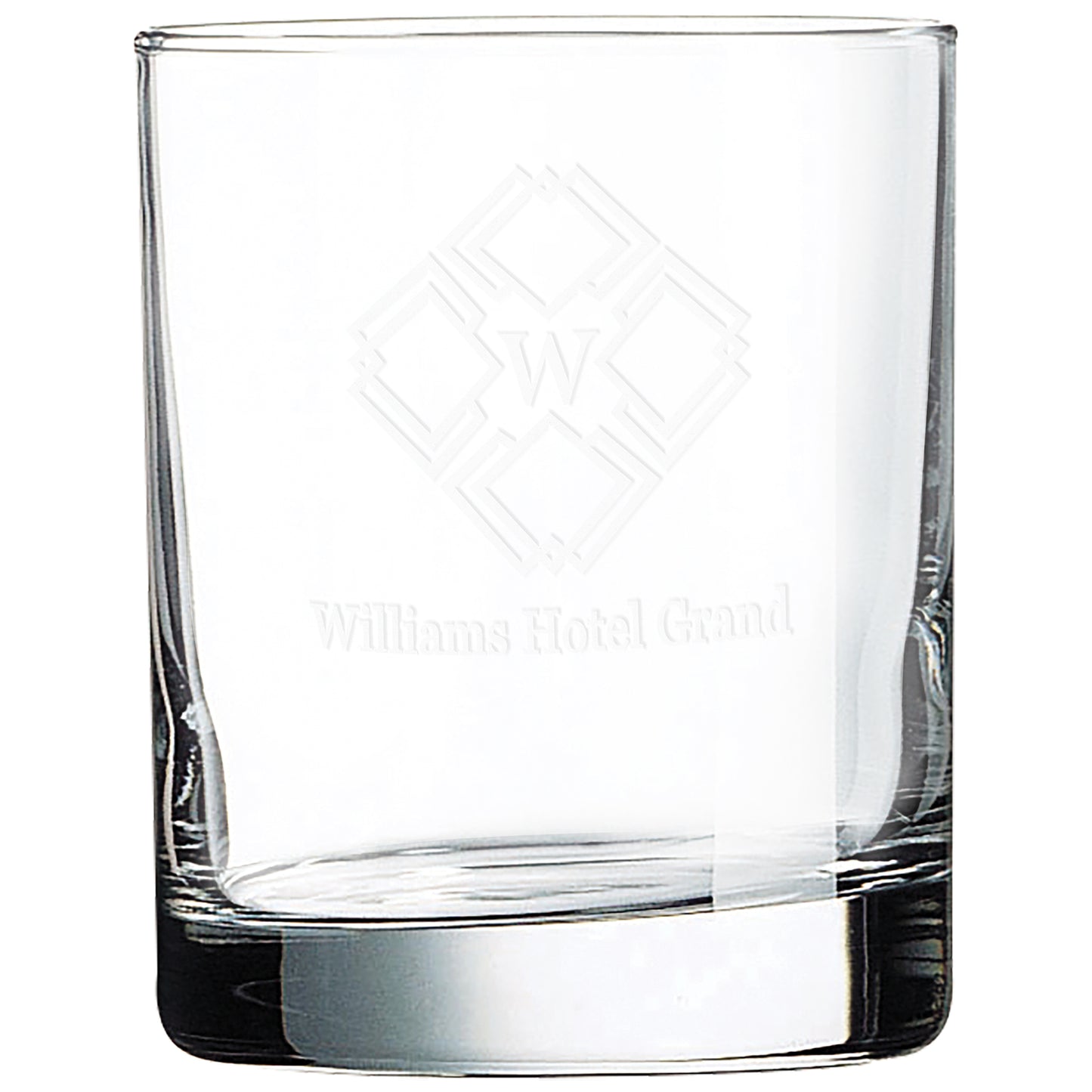 Personalized Laser Engraved  10 1/2 oz. Polar Camel On the Rocks Glass