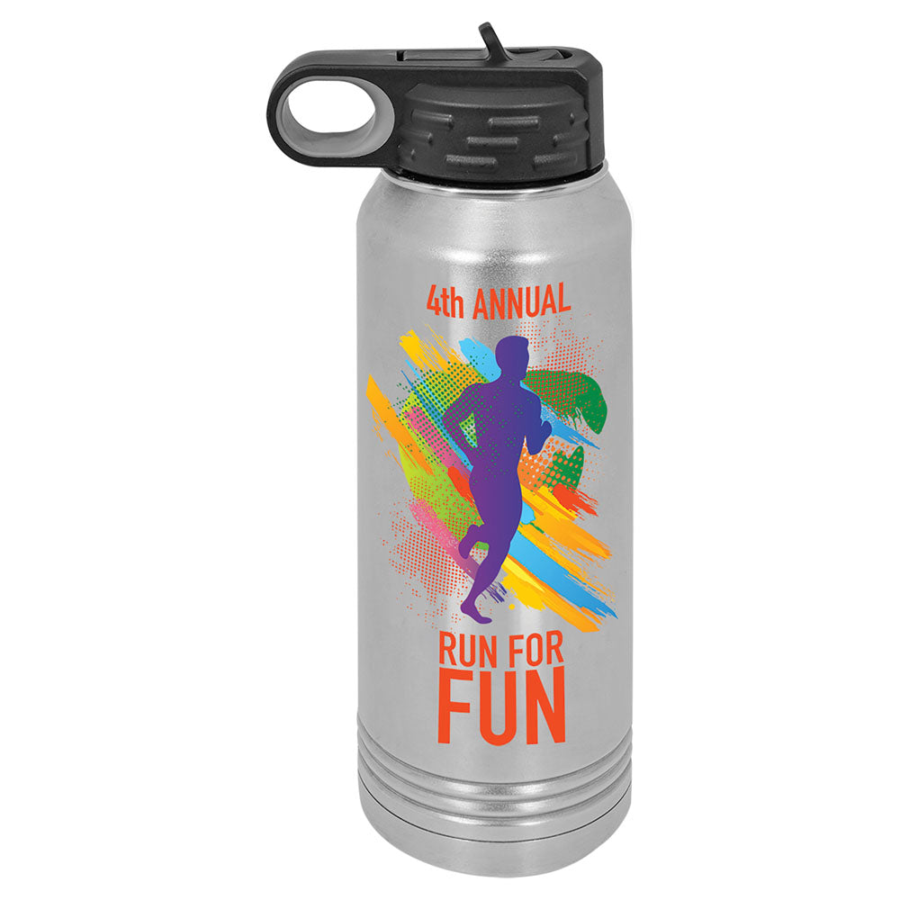 Personalized Laser Engraved 30 oz. Stainless Steel Polar Camel Sublimatable Water Bottle