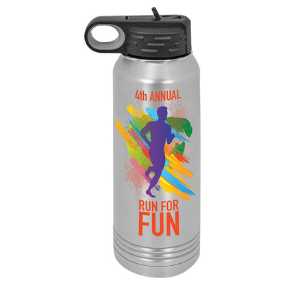 Personalized Laser Engraved 30 oz. Stainless Steel Polar Camel Sublimatable Water Bottle