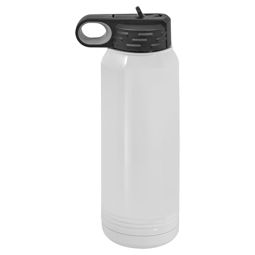 Personalized Laser Engraved 30 oz. White Sublimatable Polar Camel Water Bottle