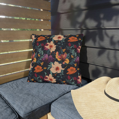 Passion Floral Outdoor Pillows