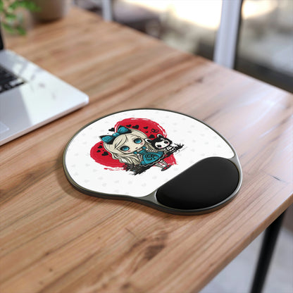 Alice Mouse Pad With Wrist Rest