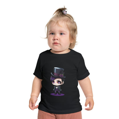 Goth Boy Baby Short Sleeve T-Shirt