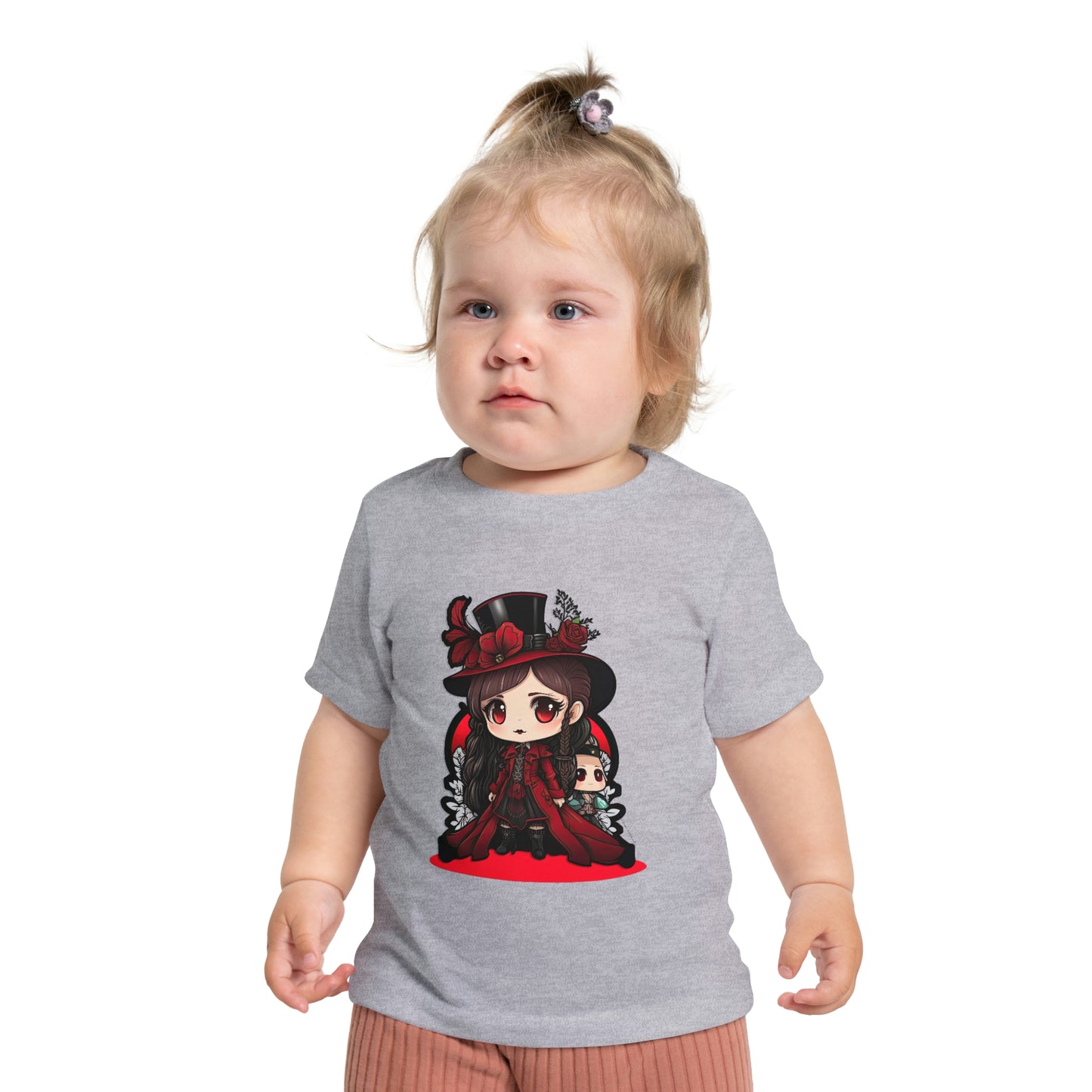 Goth Girl Baby Short Sleeve T-Shirt