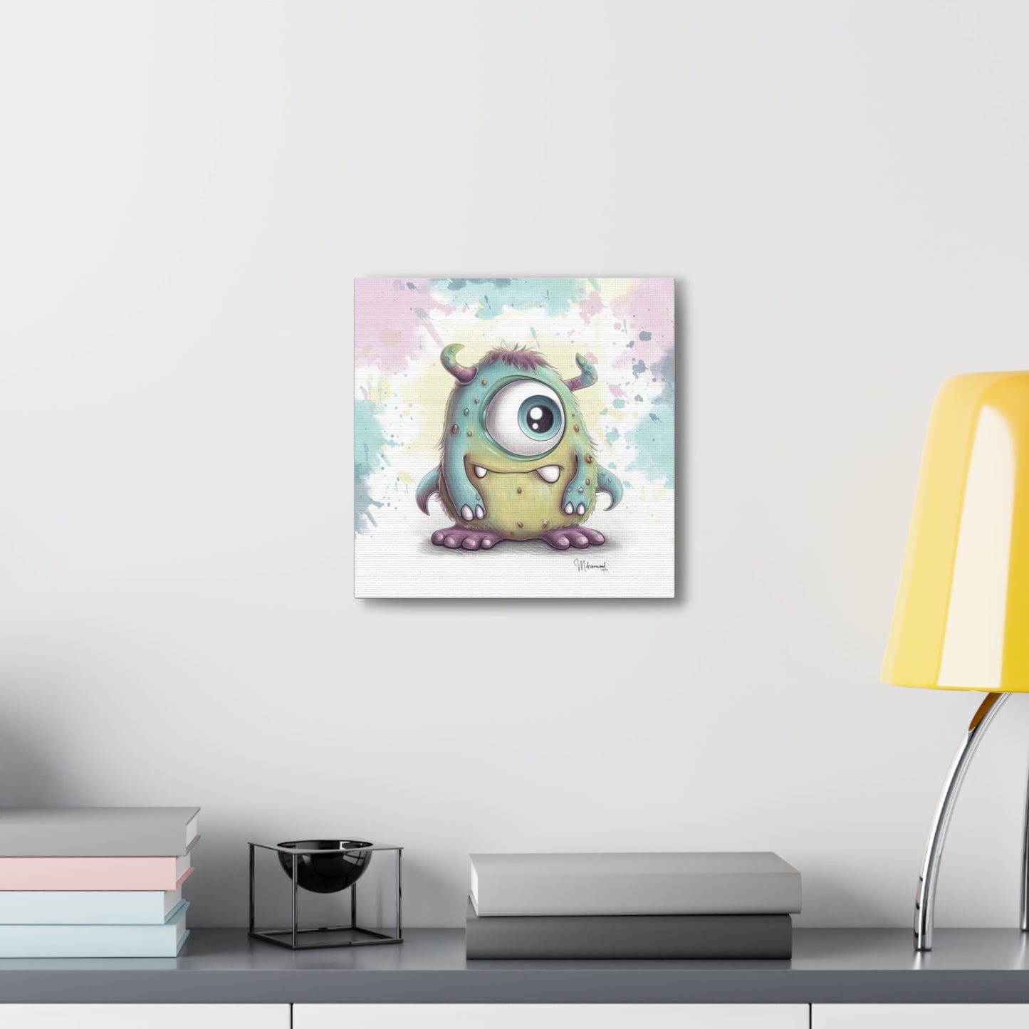 Baby Monster's Series -Manny Canvas Gallery Wraps