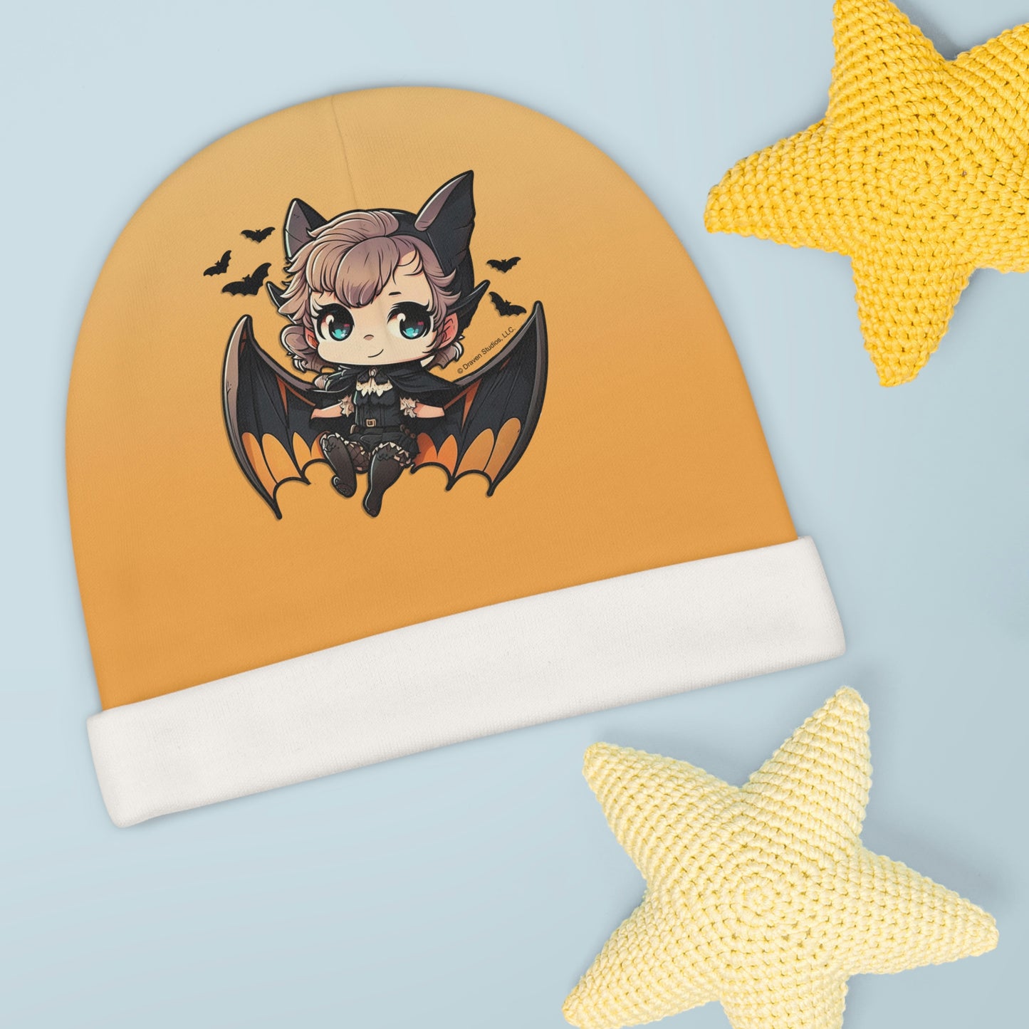 Bat Girl Baby Beanie