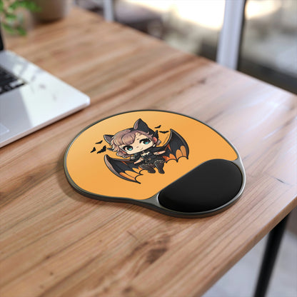 Bat Girl Mouse Pad With Wrist Rest