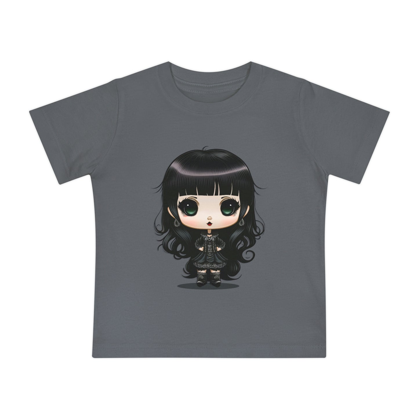 Goth Girl Baby Short Sleeve T-Shirt