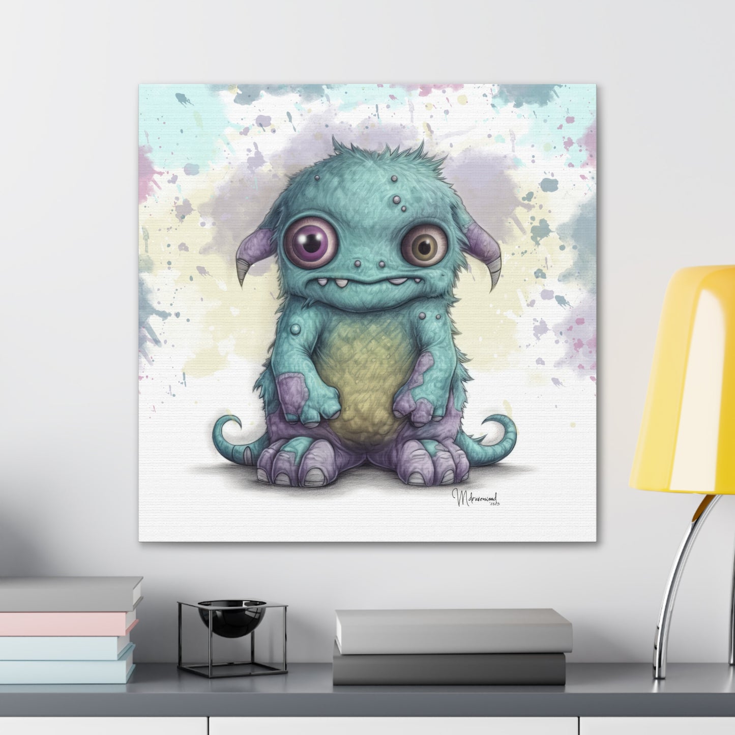 Baby Monster's Series - Kyle Canvas Gallery Wraps