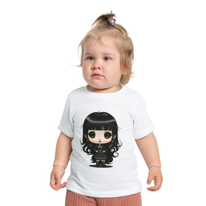 Goth Girl Baby Short Sleeve T-Shirt