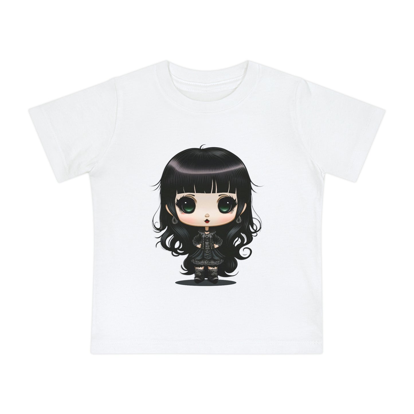 Goth Girl Baby Short Sleeve T-Shirt