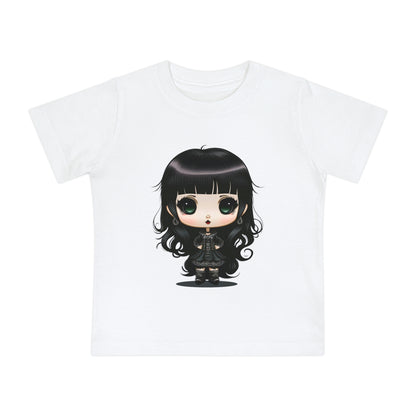 Goth Girl Baby Short Sleeve T-Shirt